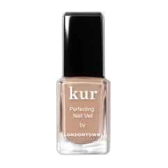 LONDONTOWN Kur Nail Veil No.6 wzmacniająca tonująca pielęgnacja paznokci Kremowe latte 12 ml