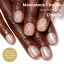 LONDONTOWN Lakur Moonstone Chrome Glaze Topper lak na nehty zelený chrom 12 ml