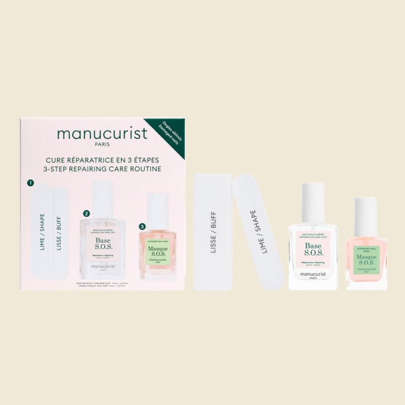 MANUCURIST S.O.S. CARE ROUTINE – REGENERAČNÍ PÉČE O POŠKOZENÉ NEHTY