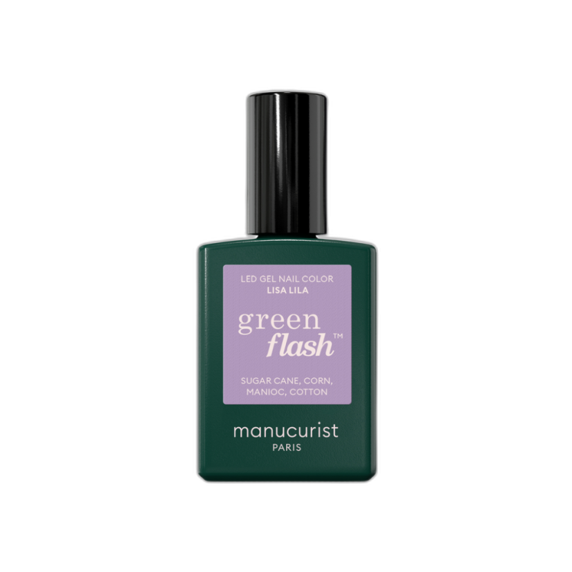 MANUCURIST GREEN FLASH LED GÉL LAK LISA LILAS 15ml