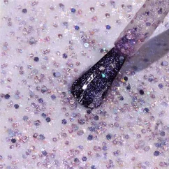 LONDONTOWN Lakur Grape Fizz lak na nehty holografické glitry 12 ml