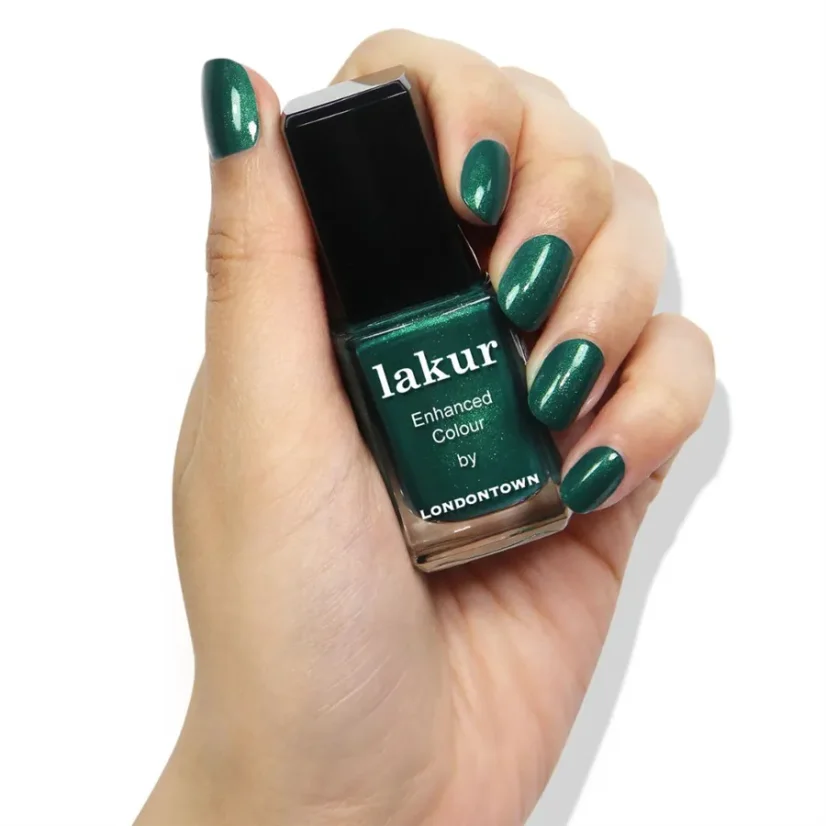 LONDONTOWN Lakur Mistletoe lak na nehty zelená 12 ml