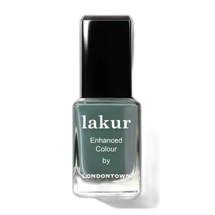 LONDONTOWN Lakur Velvet Drapes lak na nechty olivovo zelený 12 ml