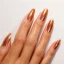 LONDONTOWN Kur Shimmering Nail Highlighter Molten lak na nehty rozjasňující měděný s třpytkami 12 ml