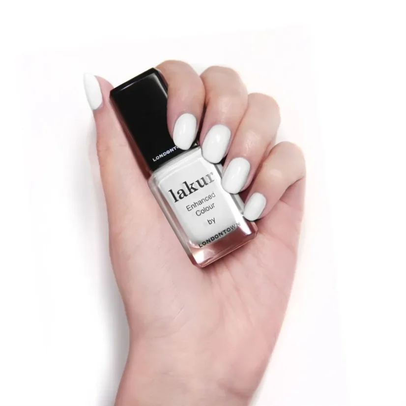 LONDONTOWN Lakur Duchess lak na nehty bílá čistá 12 ml
