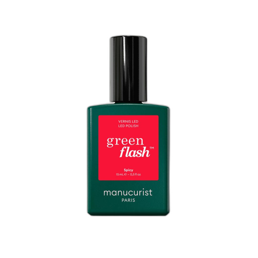 MANUCURIST GREEN FLASH LED LAKIER ŻELOWY SPICY 15ml