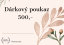 Dárkový poukaz - Hodnota poukazu: 1000 Kč