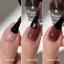 LONDONTOWN Cherry Cola Essentials Set zestaw prezentowy Nail Veil No.10 + mini pilnik + etui