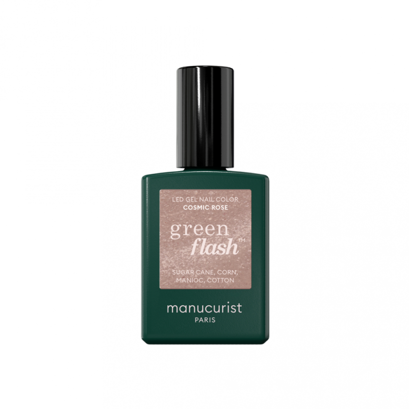 MANUCURIST GREEN FLASH LED LAKIER ŻELOWY COSMIC ROSE 15ml