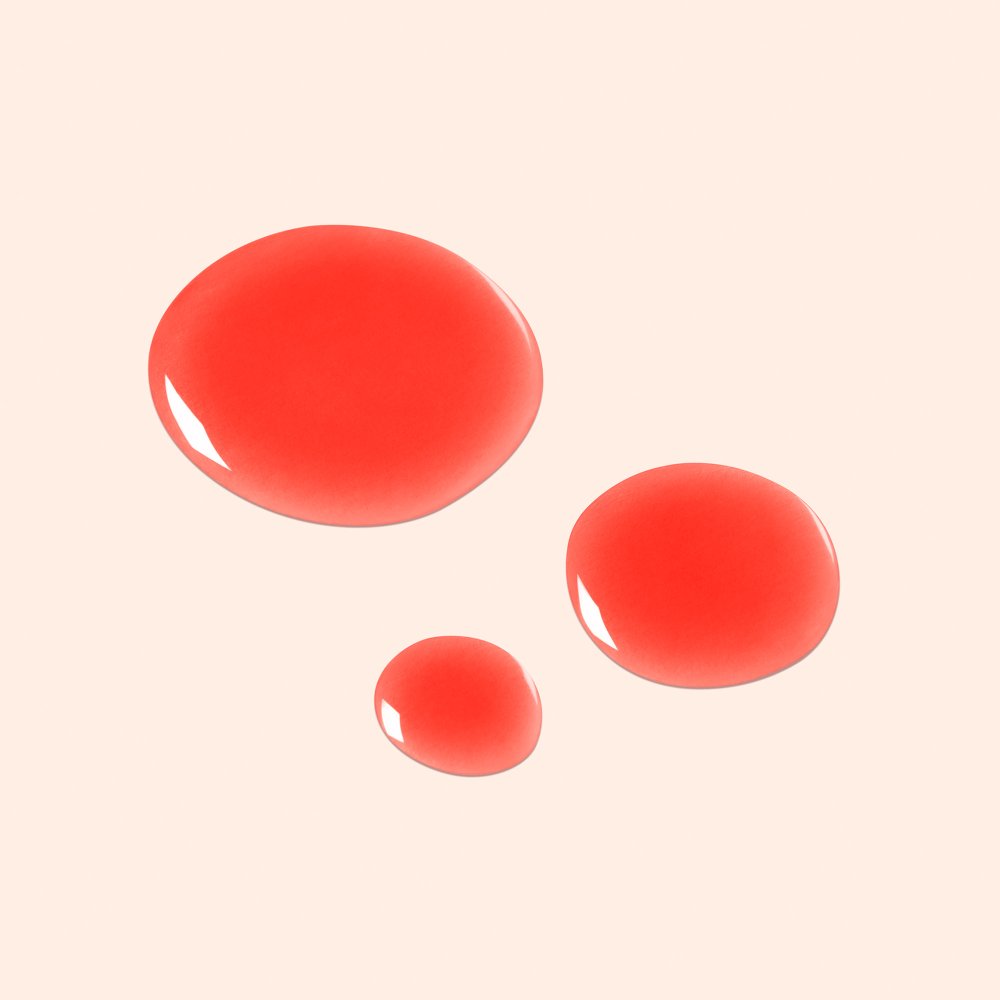 Detal odcienia Active Glow Cranberry