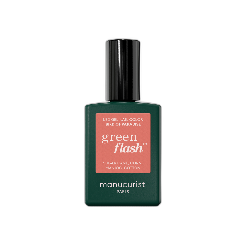 Manucurist Green Flash LED lakier żelowy Bird of Paradise 15 ml