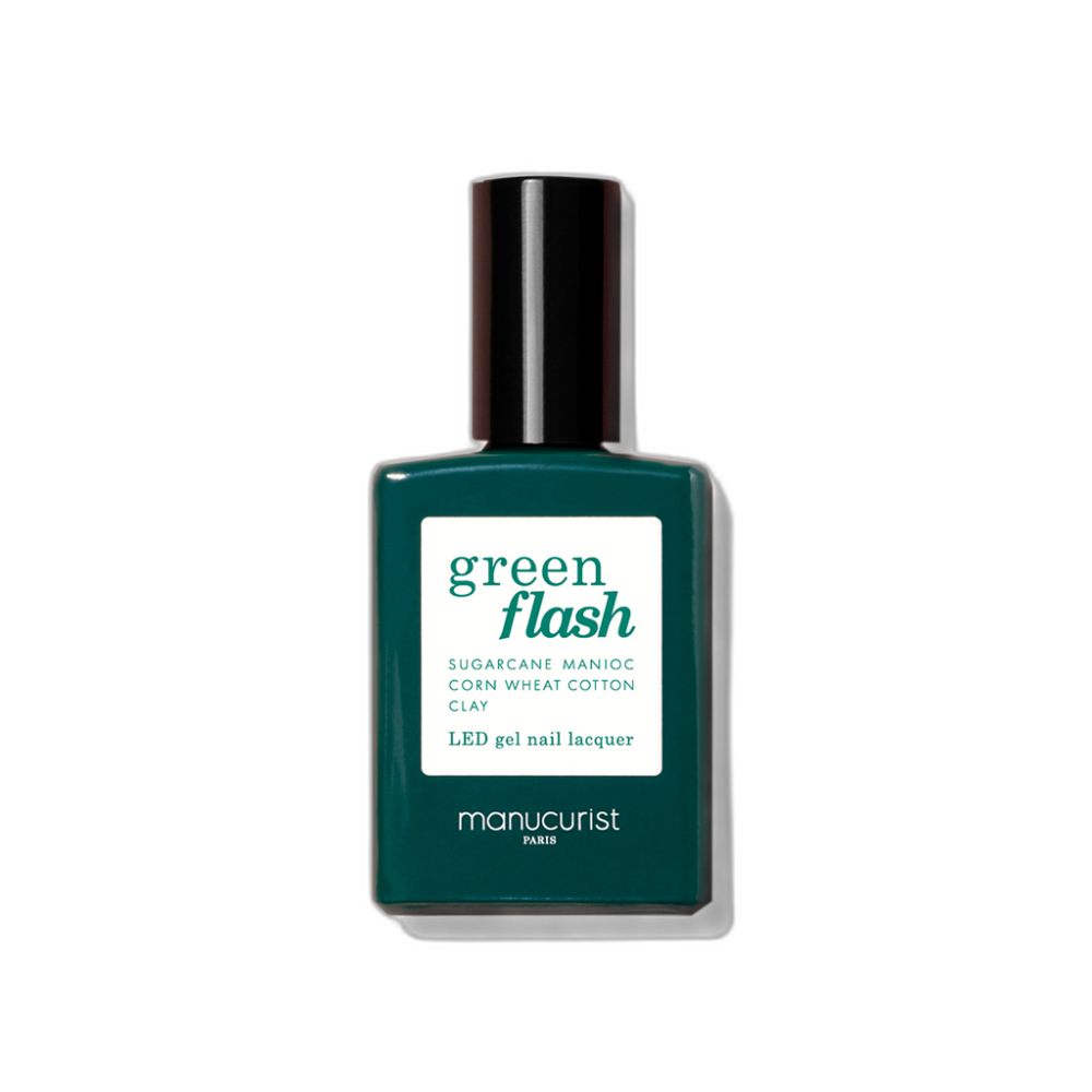 Manucurist Green Flash LED lakier żelowy Milky White 15 ml