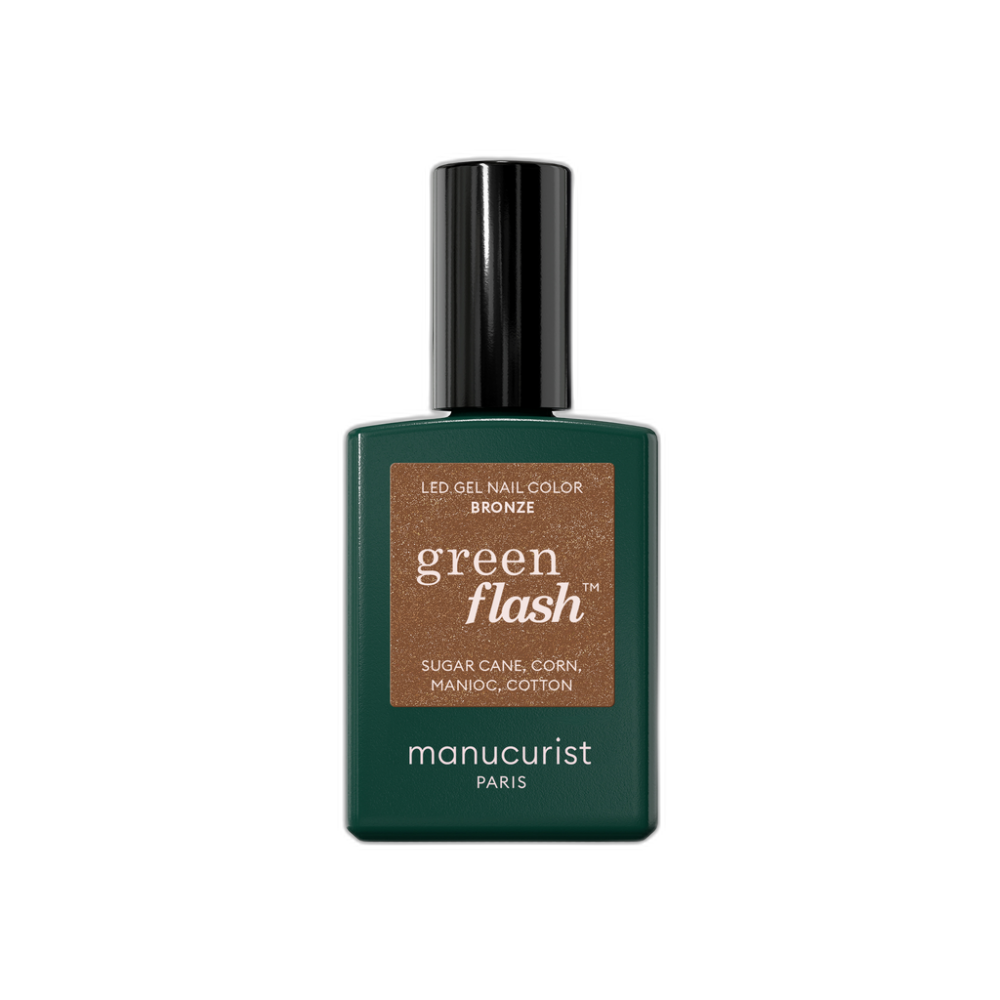 Manucurist Green Flash Bronze (Bronzé) na paznokciach