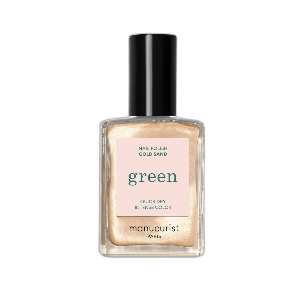 Manucurist Green lak na nechty Gold Sand 15 ml