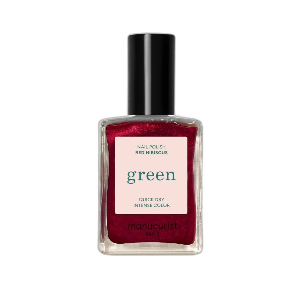 Manucurist Green lak na nechty Red Hibiscus 15 ml