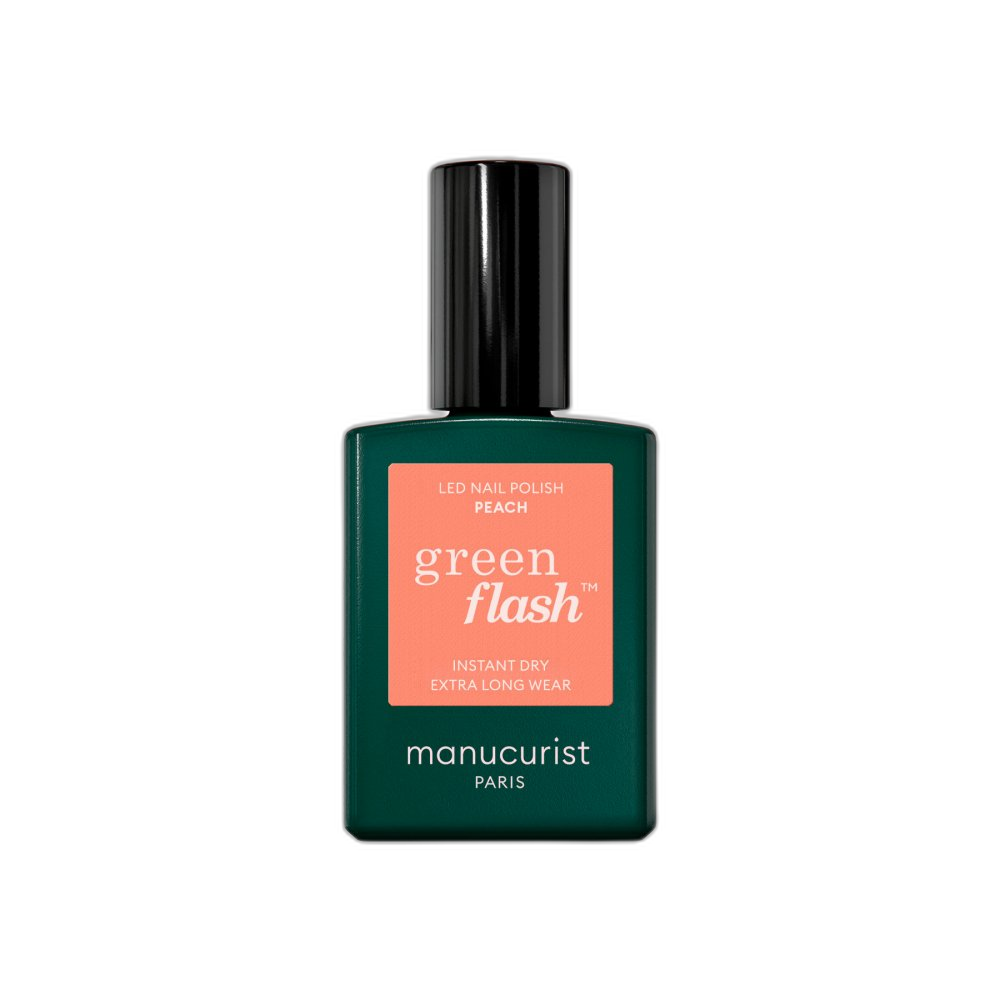 Manucurist Green Flash LED gél lak Peach 15 ml