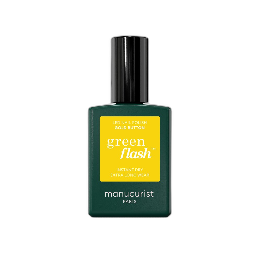 Manucurist Green Flash LED gel lak Gold Button 15 ml