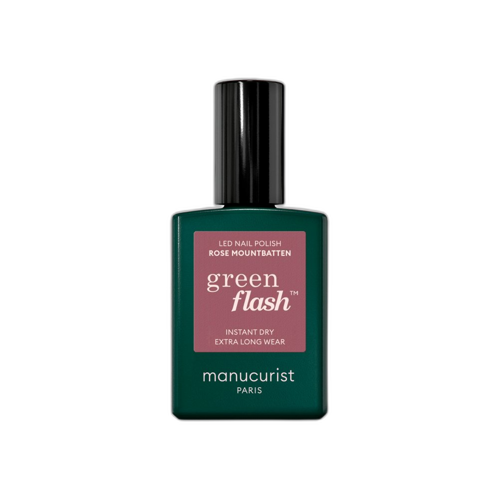Manucurist Green Flash LED gél lak Rose Mountbatten 15 ml