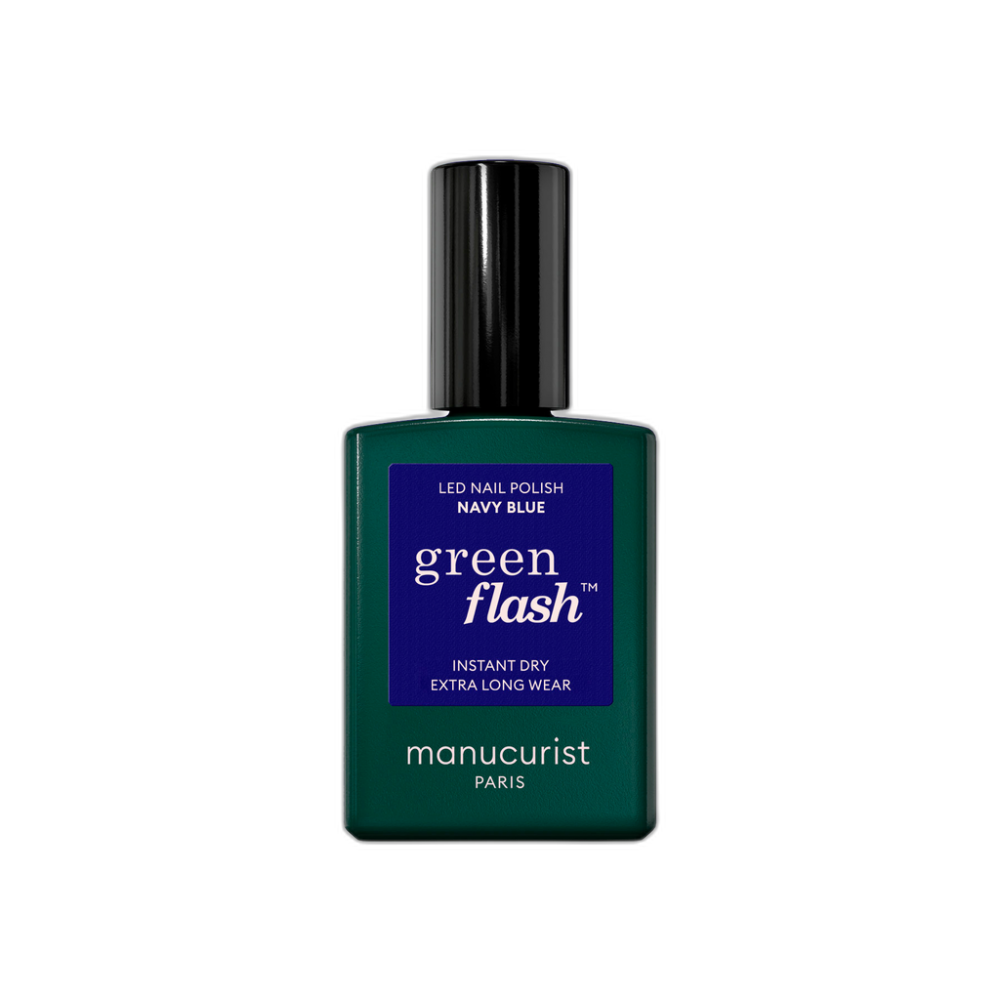 Manucurist Green Flash LED gel lak Navy Blue 15 ml