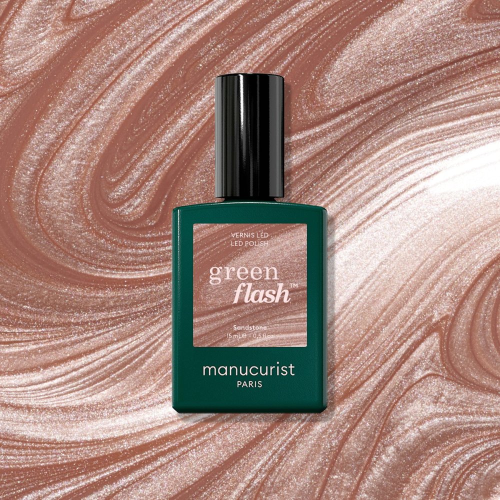 Manucurist Green Flash LED gél lak Sandstone 15 ml